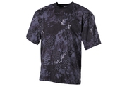 US T-Shirt, halbarm, snake black, 170g/mý L