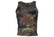 BW tílko Tank-Top, vzor flecktarn, bavlna M