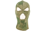 Balaclava, 3-Loch, dünn, HDT - camo FG, 100 % Baumw.