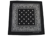 Bandana šátek černo-bílý