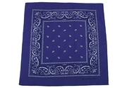 Bandana šátek královská modrá-bílá