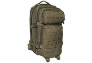 US Rucksack, Assault I, Laser, oliv