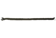 Umělohmotný zip, oboustranný, olivový, délka 80 cm