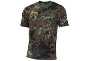 Kinder T-Shirt, ”Basic”, flecktarn, 140-145 g/mý 122/128