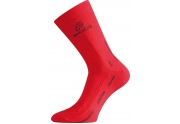 Lasting merino ponožky WLS červené (38-41) M