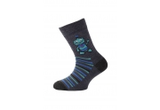 Lasting dětské merino ponožky TJB modré (34-37) S