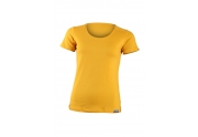 Lasting dámské merino triko IRENA žluté L