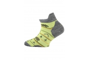 Lasting dětské merino ponožky TJM žluté (34-37) S