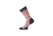 Lasting dámské merino ponožky WWL růžové (34-37) S