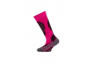 Lasting dětské merino lyžařské ponožky SJB růžové (29-33) XS