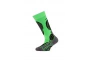 Lasting dětské merino lyžařské ponožky SJB zelené (24-28) XXS
