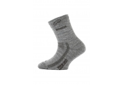 Lasting dětské merino ponožky TJS šedé (34-37) S