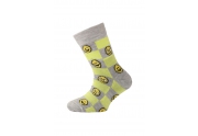 Lasting dětské merino ponožky TJE žluté (24-28) XXS