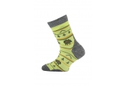 Lasting dětské merino ponožky TJL žlutá (29-33) XS