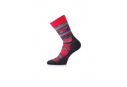Lasting merino ponožky WLI červené (38-41) M