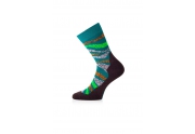Lasting merino ponožky WLF zelené (34-37) S