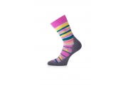 Lasting merino ponožky WLI růžové (38-41) M