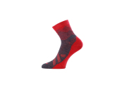 Lasting merino ponožky FWS červené (34-37) S