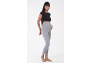 Dámské mateřské elastické kalhoty Julie Černá S